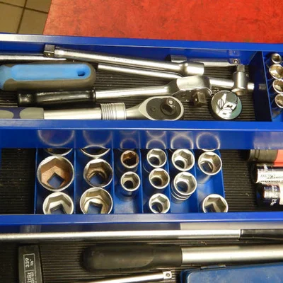 Khay 3D Sắp Xếp Đầu Tuýp 1/4 Inch Cho Hộp Đồ Nghề