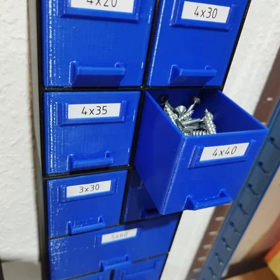 Khay đựng ốc vít (Screw Organizer) - Dễ in, không cần support