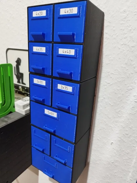 Khay đựng ốc vít (Screw Organizer) - Dễ in, không cần support - Image 2