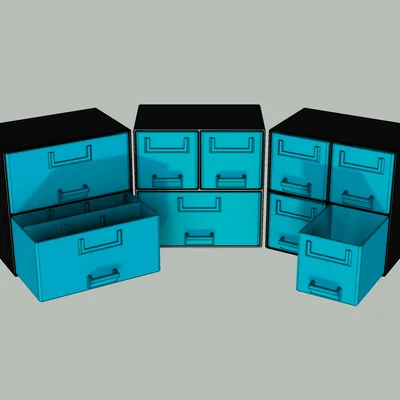 Khay đựng ốc vít (Screw Organizer) - Dễ in, không cần support