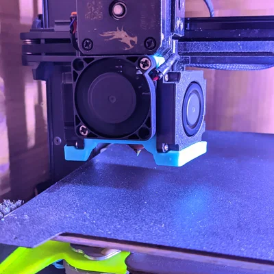 Nắp che quạt 4010 V2 cho Ender 3 V3 KE - Nâng cấp làm mát hiệu quả