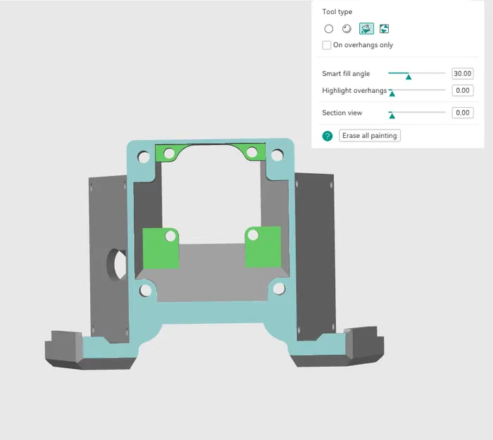 Nắp che quạt 4010 V2 cho Ender 3 V3 KE - Nâng cấp làm mát hiệu quả - Image 2