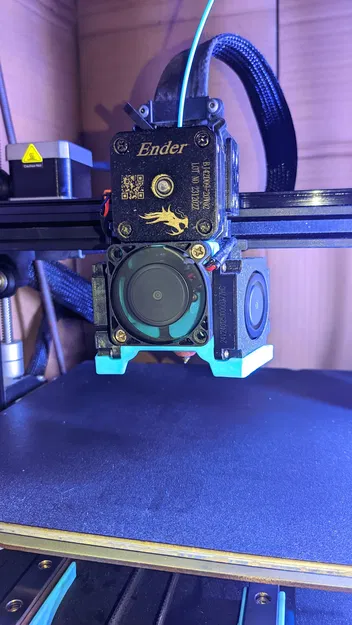 Nắp che quạt 4010 V2 cho Ender 3 V3 KE - Nâng cấp làm mát hiệu quả - Image 3