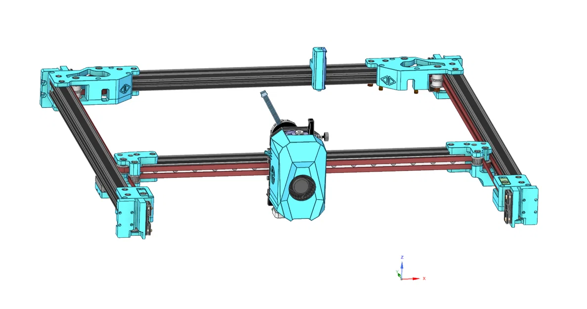 Ngàm chuyển đổi Sovol Zero Toolhead X-Carriage cho Sovol SV08 - Image 4