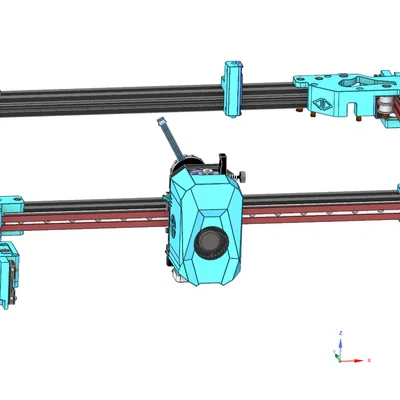 Ngàm chuyển đổi Sovol Zero Toolhead X-Carriage cho Sovol SV08