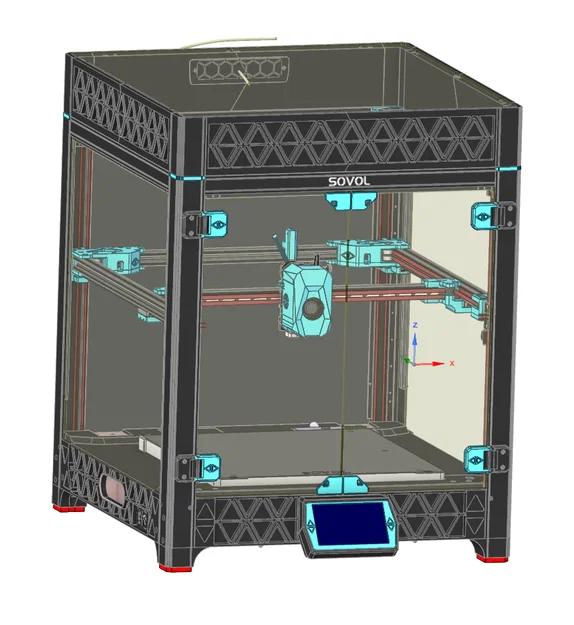Ngàm chuyển đổi Sovol Zero Toolhead X-Carriage cho Sovol SV08 - Image 5