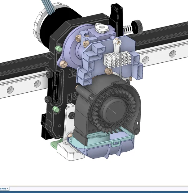 Ngàm chuyển đổi Sovol Zero Toolhead X-Carriage cho Sovol SV08 - Image 6