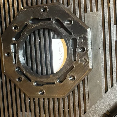 Ngàm Treo Tường/Trần ASUS Router (GT-BE98 Pro, GT-BE19000AI, RT-BE96U) - Template Tàng Hình