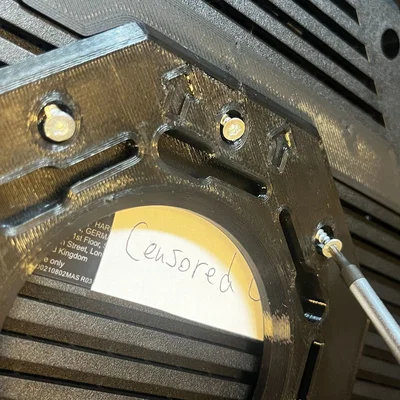 Ngàm Treo Tường/Trần ASUS Router (GT-BE98 Pro, GT-BE19000AI, RT-BE96U) - Template Tàng Hình