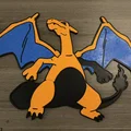 Tranh treo tường Charizard khổ lớn - Không cần AMS - Thumbnail 3