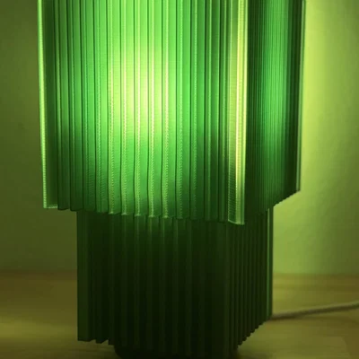 Mẫu đèn trang trí Mid Century Modern in 3D hiện đại