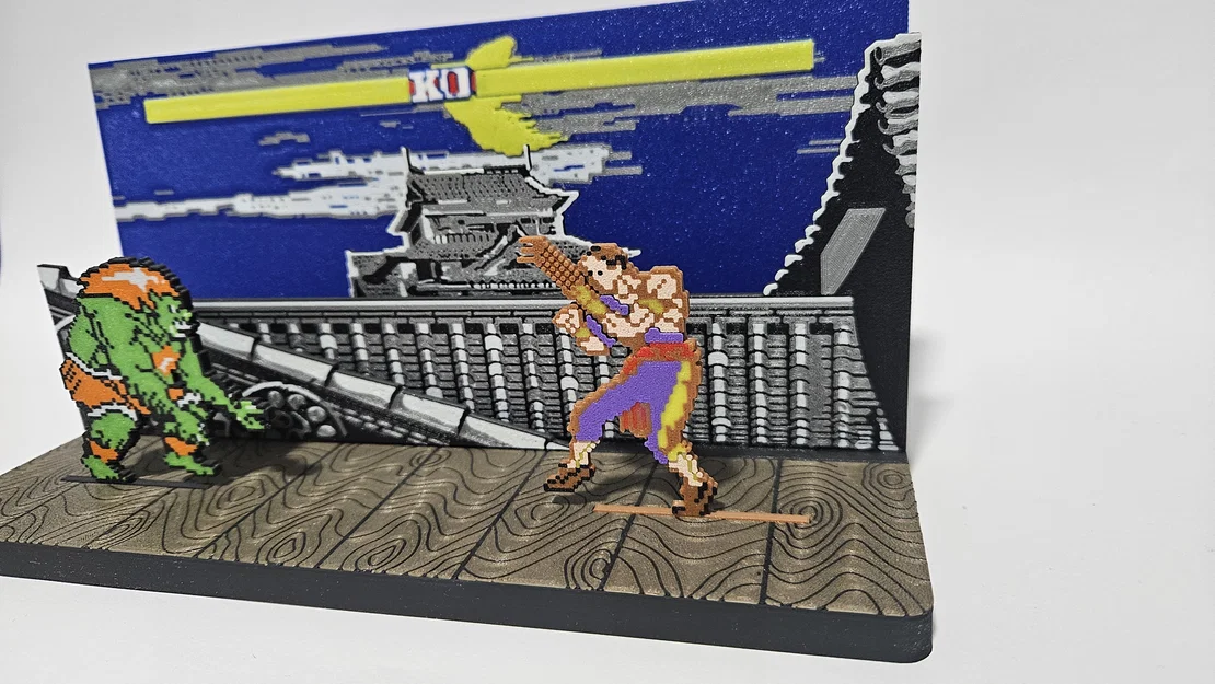 Vega SF2 - Phiên bản Classic (Diorama & Móc khóa) - Image 1