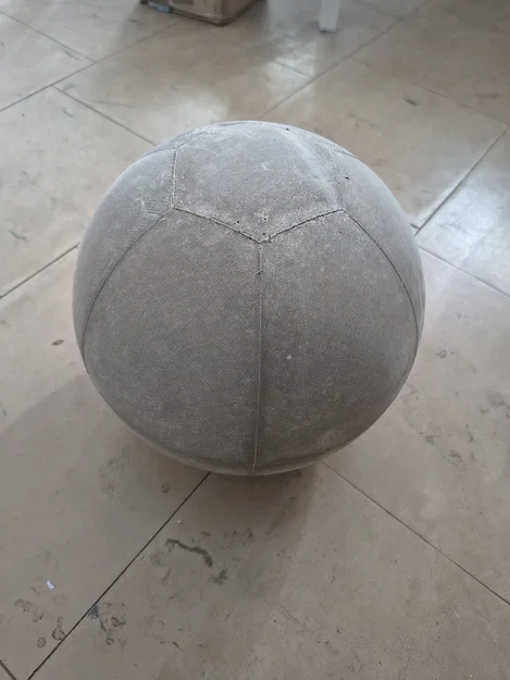 Khuôn in 3D tạo hình quả tạ Atlas Stone 20kg bằng bê tông - Image 1