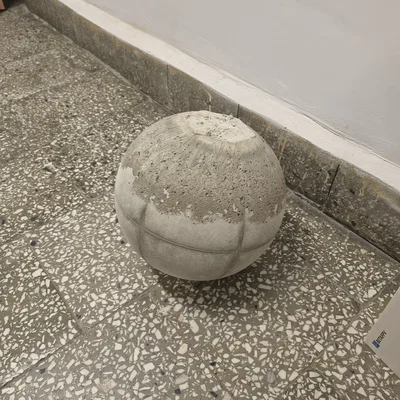 Khuôn in 3D tạo hình quả tạ Atlas Stone 20kg bằng bê tông