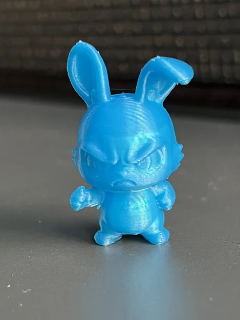 Mô hình 3D chú Thỏ Chibi Nổi Giận - Image 2