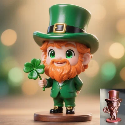 Mô hình Chibi Leprechaun đáng yêu