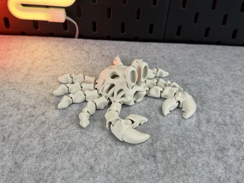 Mô hình Cua Xương Khớp nối (Articulated Skeleton Crab) - Image 1