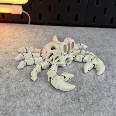 Mô hình Cua Xương Khớp nối (Articulated Skeleton Crab)