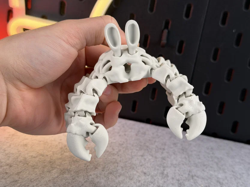 Mô hình Cua Xương Khớp nối (Articulated Skeleton Crab) - Image 6