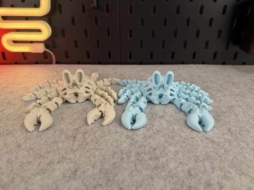 Mô hình Cua Xương Khớp nối (Articulated Skeleton Crab) - Image 12