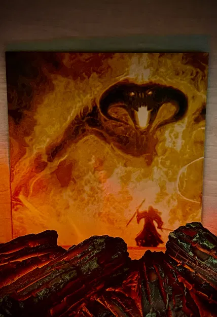 Mô hình Hueforge Gandalf và Balrog (LOTR) - Image 1