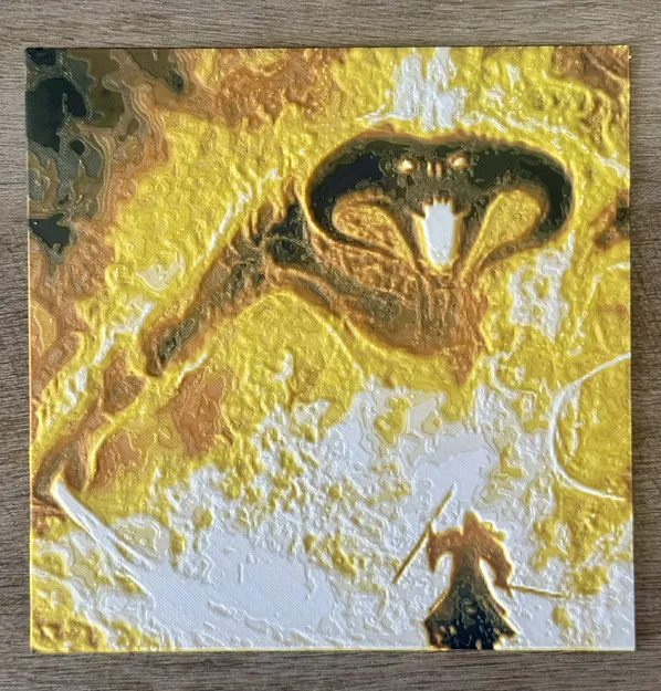 Mô hình Hueforge Gandalf và Balrog (LOTR) - Image 2