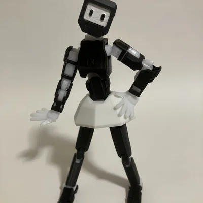 Váy ngắn cho mô hình Dummy 13