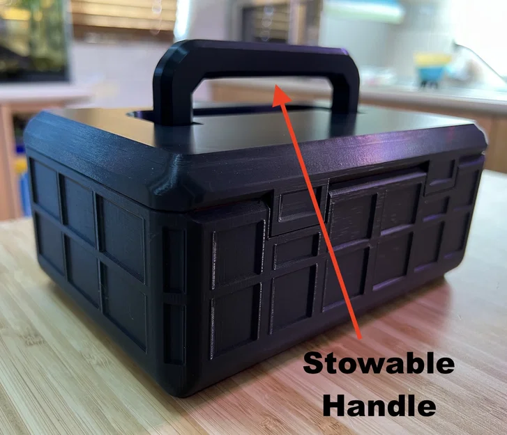 Hộp Đựng Tiền Có Khóa, Bản Lề Và Khóa Gài Chống Cạy Phá - Image 3