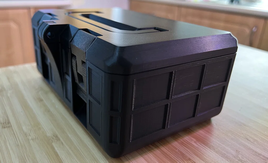 Hộp Đựng Tiền Có Khóa, Bản Lề Và Khóa Gài Chống Cạy Phá - Image 8