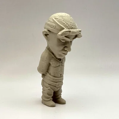 Mô hình 3D Tupac Shakur - Figurines nghệ thuật độc đáo cho fan Hip-hop