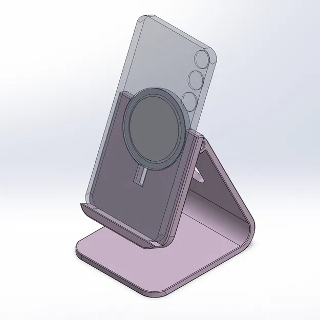 Đế sạc điện thoại cho Samsung Galaxy S23/Galaxy S24/Galaxy S25 - Image 1