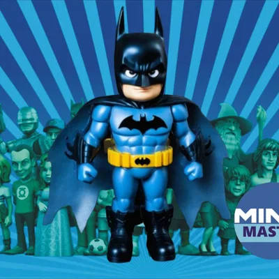 Mô hình Batman phong cách Minix 3D cực đáng yêu cho fan DC