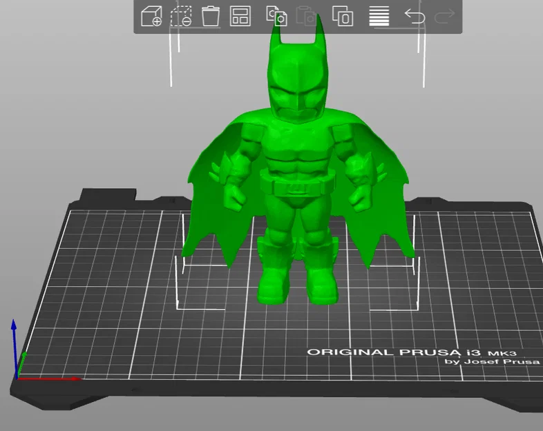Mô hình Batman phong cách Minix 3D cực đáng yêu cho fan DC - Image 2