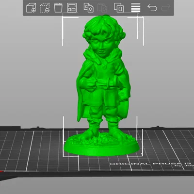 Mô hình Frodo Baggins Minix - Tự in 3D siêu đẹp cho fan Lord of the Rings