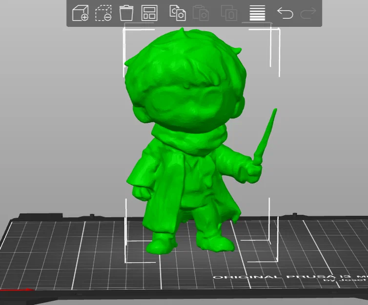 Mô hình 3D Harry Potter phong cách Minix cho fan phù thủy - Image 2