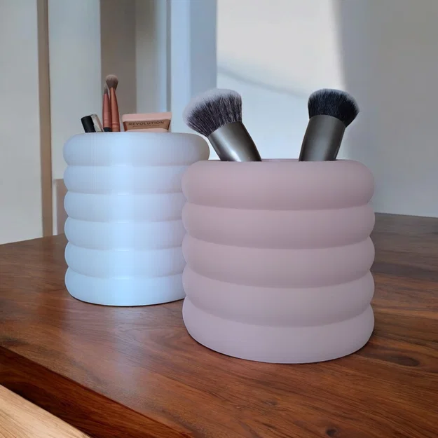 Bộ khay đựng đồ trang điểm hoặc văn phòng phẩm gồm hai món - Image 1