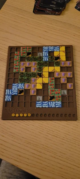 Cartographers Game Board - Bộ bàn cờ 3D cho game Cartographers - Image 1