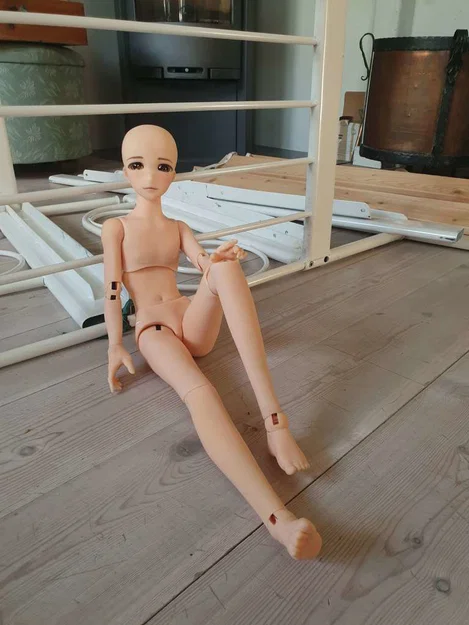 BJD body - Mẫu thân người tương thích Smart Doll (Trans masculine) - Image 1