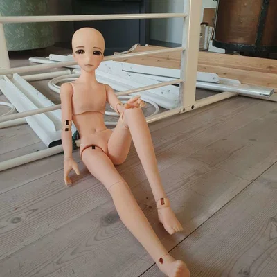BJD body - Mẫu thân người tương thích Smart Doll (Trans masculine)