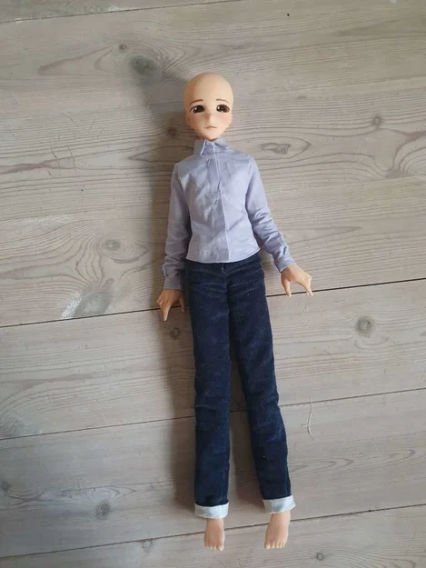 BJD body - Mẫu thân người tương thích Smart Doll (Trans masculine) - Image 3