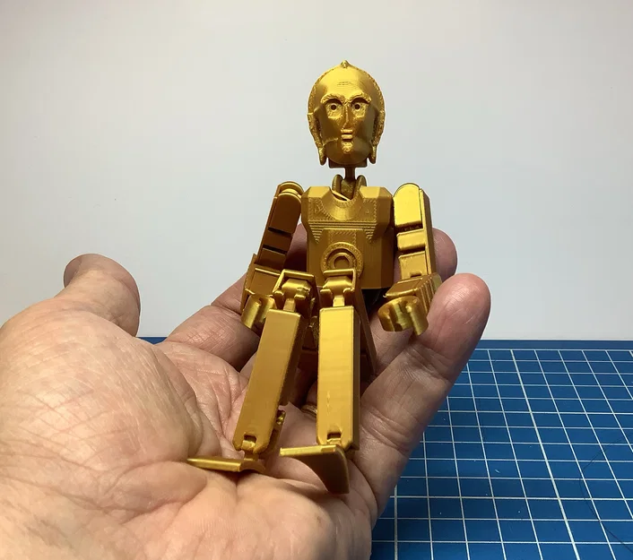 C3PO - Mô hình robot lắp ráp linh hoạt - Image 1