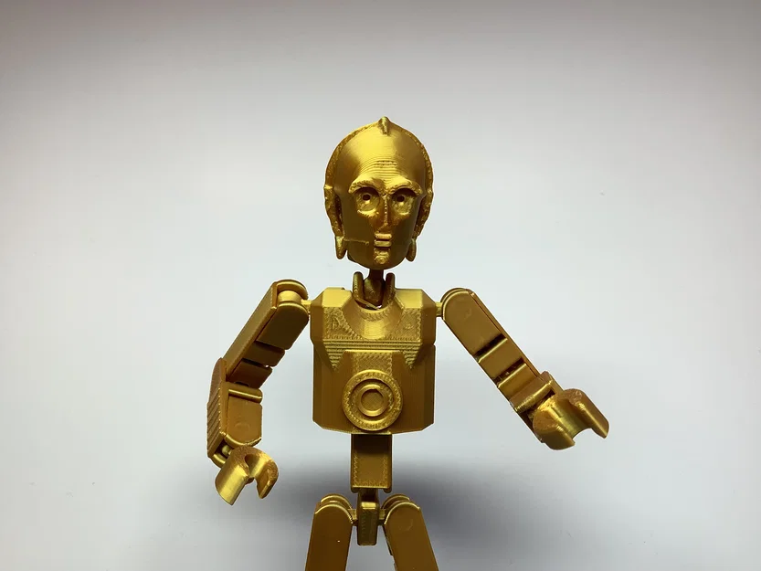C3PO - Mô hình robot lắp ráp linh hoạt - Image 2