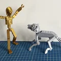 C3PO - Mô hình robot lắp ráp linh hoạt - Thumbnail 4