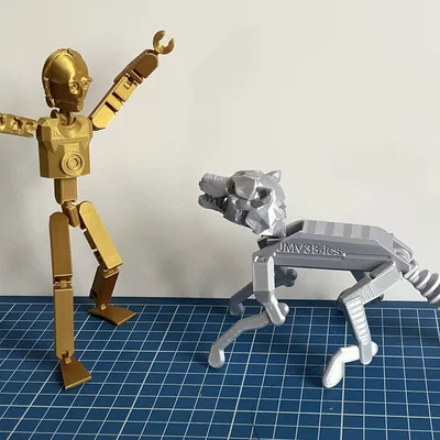 C3PO - Mô hình robot lắp ráp linh hoạt