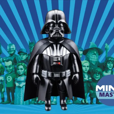 Mô hình Darth Vader phong cách Minix 3D - File in chất lượng cao