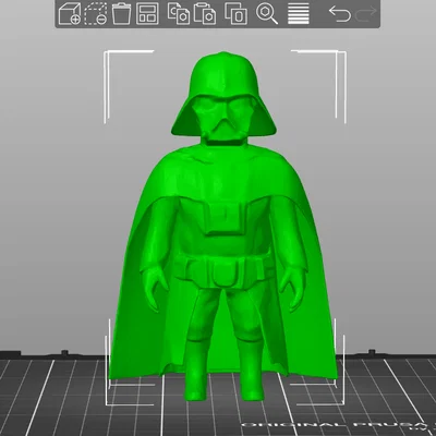 Mô hình Darth Vader phong cách Minix 3D - File in chất lượng cao