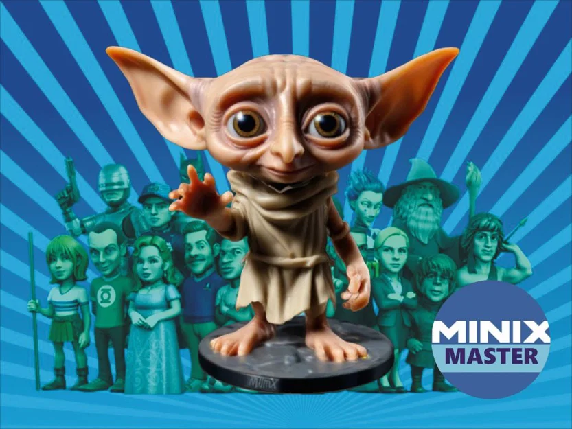 Mô hình Dobby Minix: Chú gia tinh nhỏ đáng yêu dành cho fan Harry Potter - Image 1