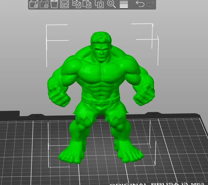 Mô hình Hulk Minix 3D - Tượng trang trí siêu anh hùng cực chất - Image 2