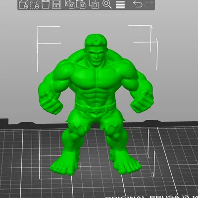 Mô hình Hulk Minix 3D - Tượng trang trí siêu anh hùng cực chất