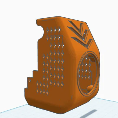 Nắp đầu in (Toolhead Cover) hiệu năng cao cho máy in 3D K1 Series